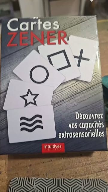 Jeu de cartes Zener